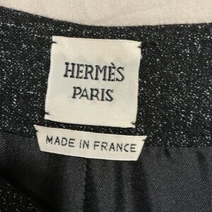 Hermes Black Boot Cut Pants